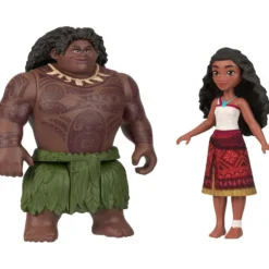 Disney Viana 2 Aventuras Oceánicas Figuras Vaiana y Maui