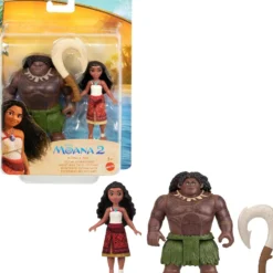 Disney Viana 2 Aventuras Oceánicas Figuras Vaiana y Maui