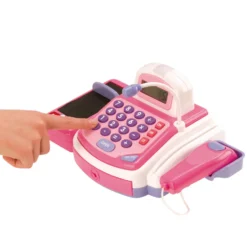 Dulce Hogar Caja Registradora Con Cinta Rosa