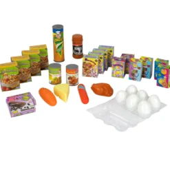Dulce Hogar Carrito de la Compra con Alimentos