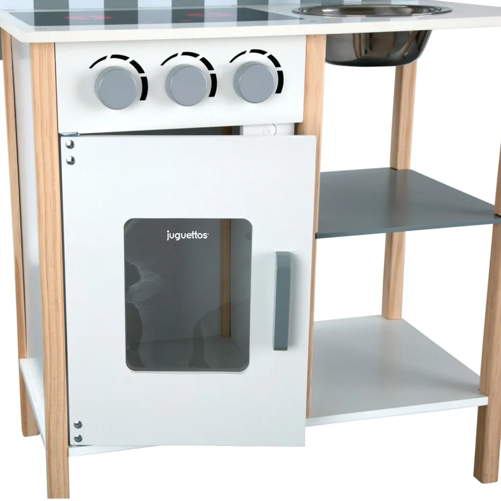 Dulce Hogar Cocina de Madera con Accesorios
