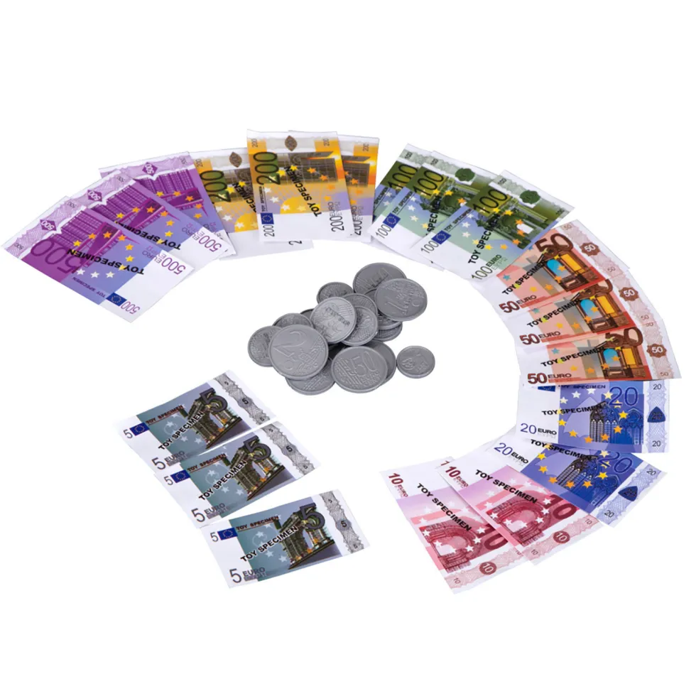 Dulce Hogar Euros en Monedas y Billetes
