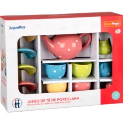 Dulce Hogar Juego de Té de Porcelana