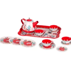 Dulce Hogar Juego de Té Metálico