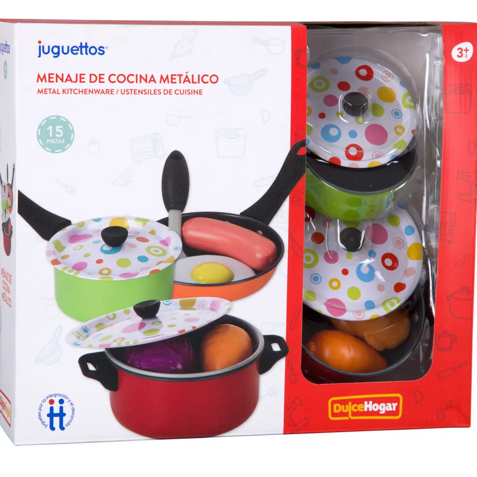 Dulce Hogar Menaje de Cocina 15 Piezas