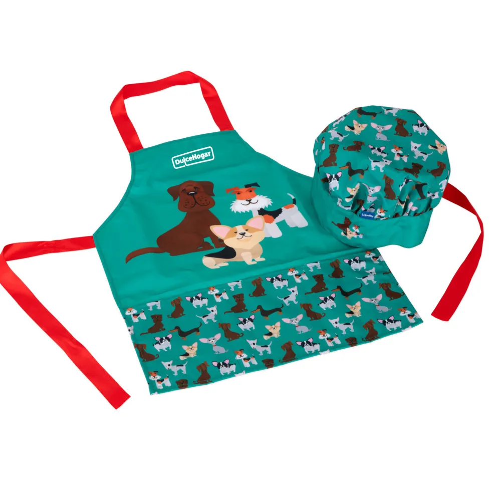 Dulce Hogar Set Delantal y Gorro