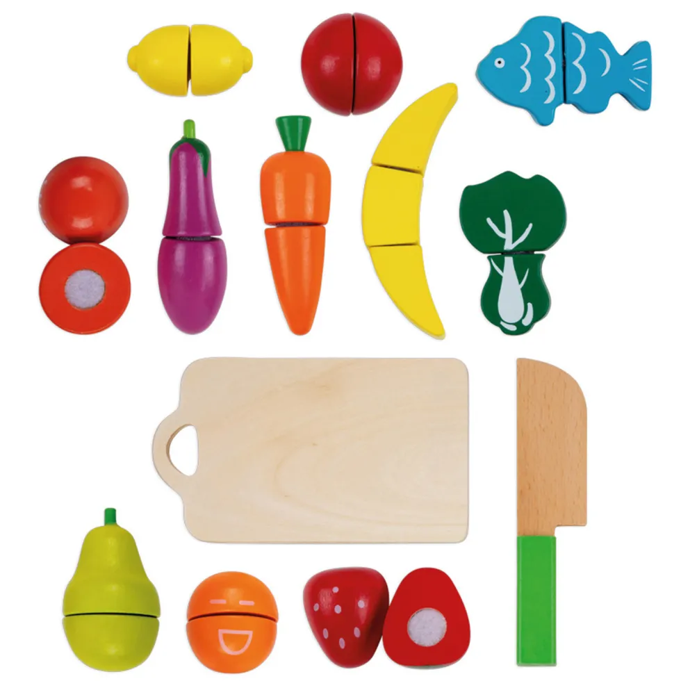Dulce Hogar tu Fruta y Verdura de Madera