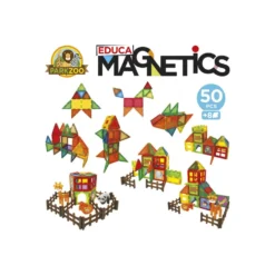Educa Magnetics Park Zoo 50 Piezas Juego de Construcción