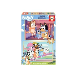 Educa Puzzle Madera 2 x 25 Piezas Bluey - 19407
