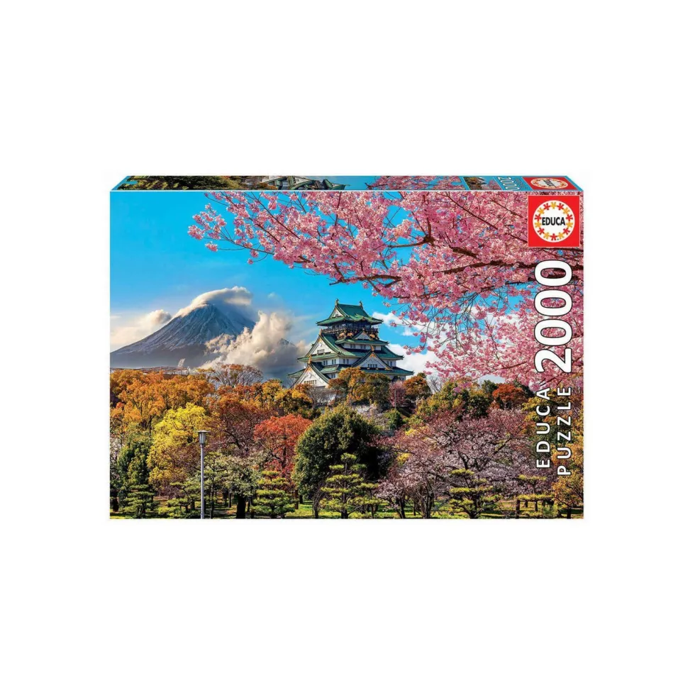 Educa Puzzle 2000 Piezas Castillo de Osaka Japón - 19276