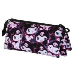 Estuche Portatodo Triple Kuromi Rogue