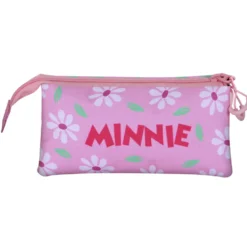 Estuche Portatodo Triple Minnie Mouse Blooming