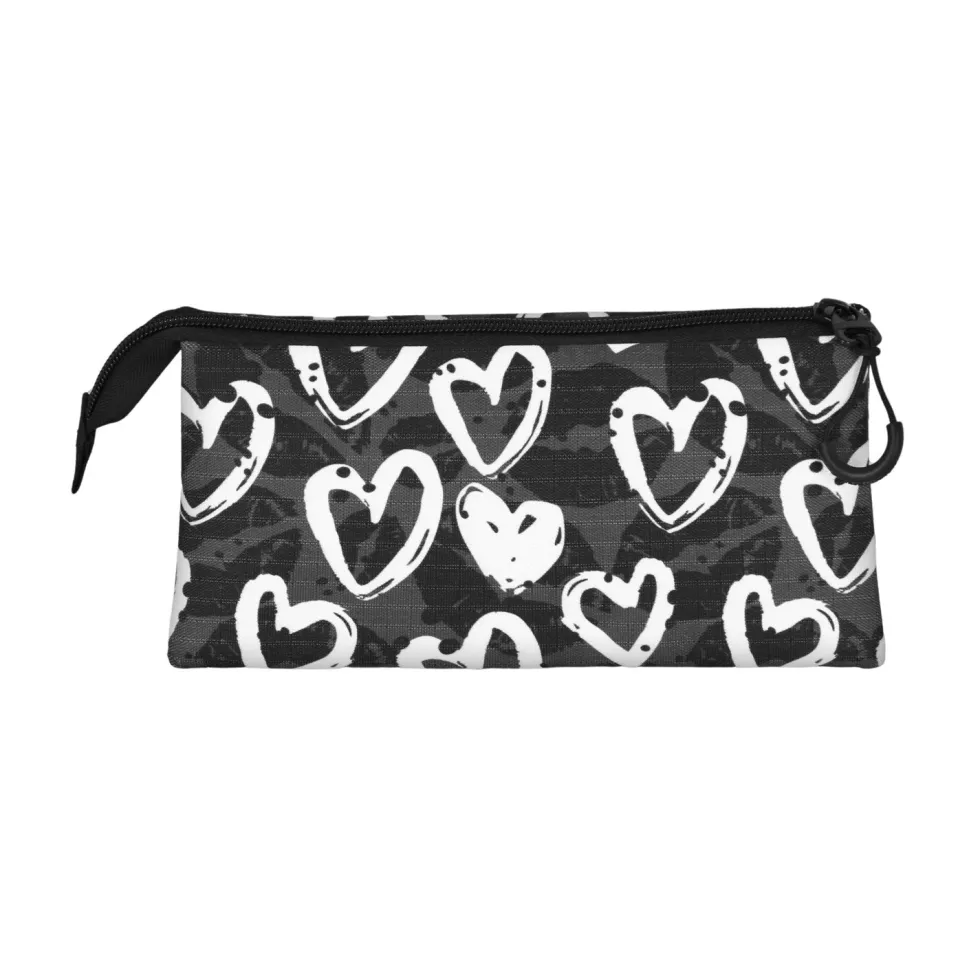 Estuche Portatodo Triple Oh My Pop! Heart