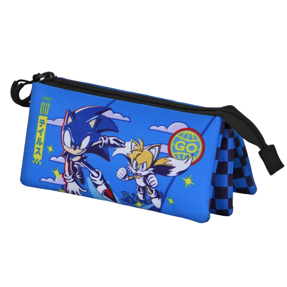 Estuche Portatodo Triple Sonic Go