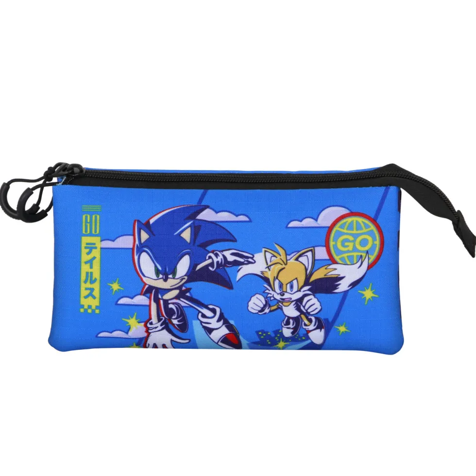 Estuche Portatodo Triple Sonic Go