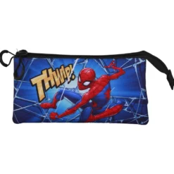 Estuche Portatodo Triple Spiderman Skills