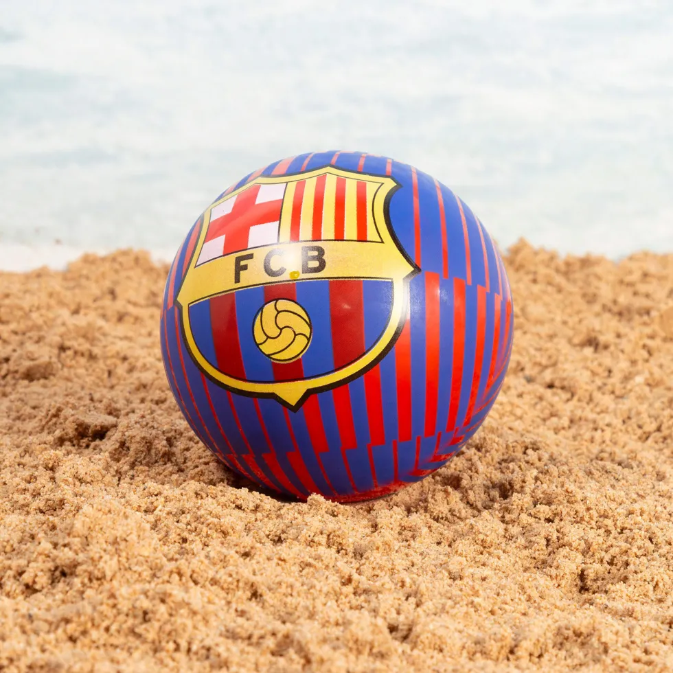 F. C. Barcelona Mochila Set de Playa con Cubo y Accesorios