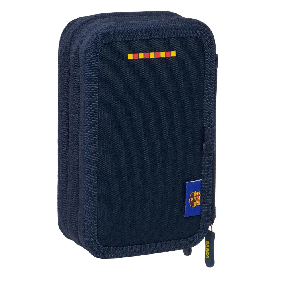 F.C. Barcelona Plumier Triple 37 Piezas