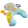 Fisher-Price Cojín para Jugar Bocabajo Aventuras Sensoriales con Mordedor y Sonajero