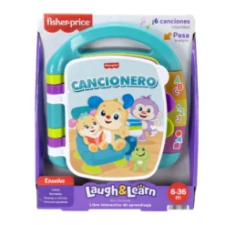 Fisher-Price Libro Interactivo de Aprendizaje Laugh & Learn