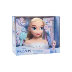 Frozen 2 Deluxe Elsa The Snow Queen Busto Para Peinar
