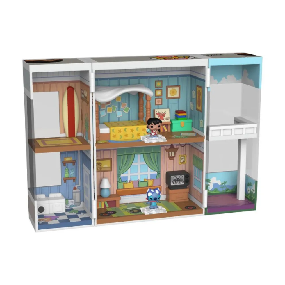 Funko Bitty Pop! Bitty Box Disney Lilo & Stitch Lilo's Home con 2 Figuras de Vinilo