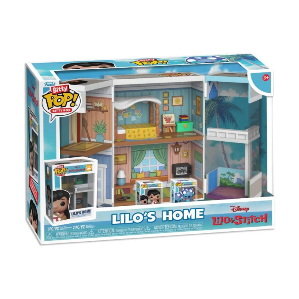 Funko Bitty Pop! Bitty Box Disney Lilo & Stitch Lilo's Home con 2 Figuras de Vinilo