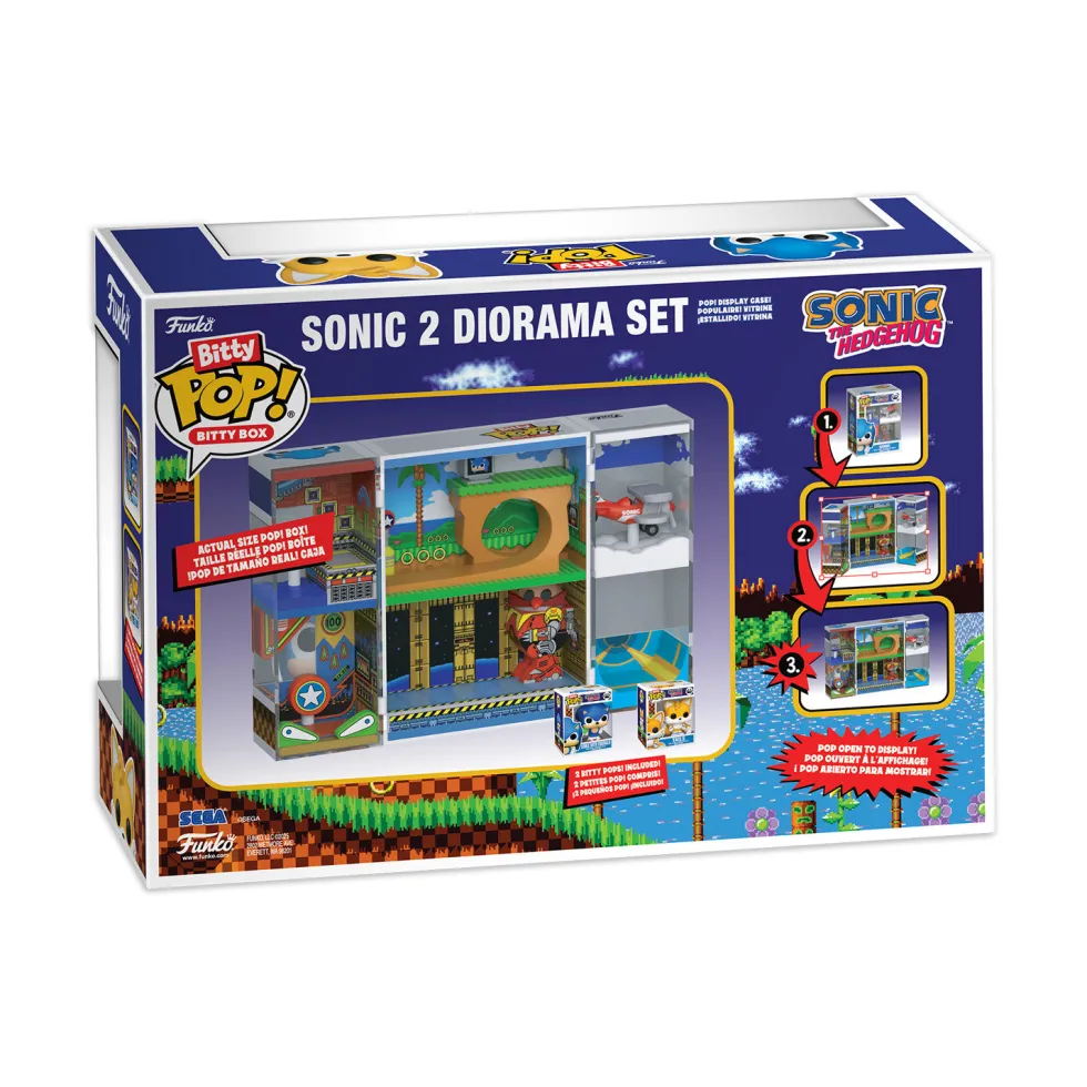 Funko Bitty Pop! Bitty Box Sonic the Hedgdhog Set Diorama Sonic 2
