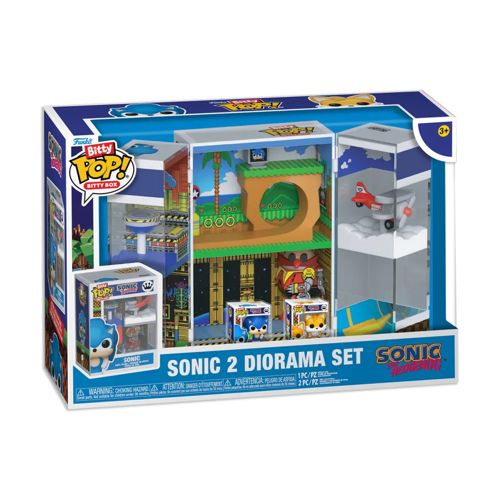 Funko Bitty Pop! Bitty Box Sonic the Hedgdhog Set Diorama Sonic 2