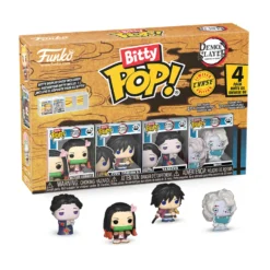 Funko Bitty Pop! Demon Slayer Pack 4 Figuras de Vinilo Varios Modelos