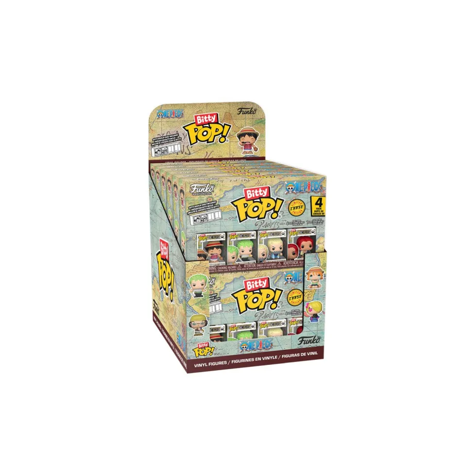 Funko Bitty Pop! One Piece Pack con 4 Figuras de Vinilo Varios Modelos