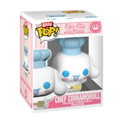 Funko Bitty Pop! Towns Hello Kitty and Friends Figura de Vinilo Chef Cinnamoroll con Café Cinnamoroll