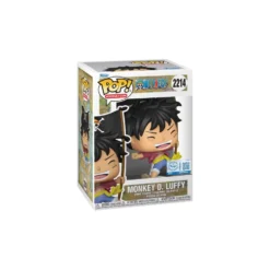 Funko Pop! Animation One Piece Figura de Vinilo Monkey D. Luffy con Bandera