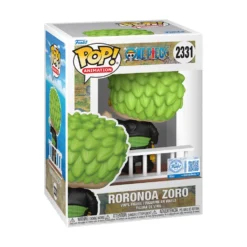 Funko Pop! Animation One Piece Figura de Vinilo Roronoa Zoro Yendo Feliz