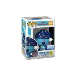 Funko Pop! Disney Lilo & Stitch Figura de Vinilo Stitch en Pijama Brilla en la Oscuridad