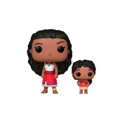 Funko Pop! Disney Vaiana 2 Figura de Vinilo Viana y Pequeña Sis Simea
