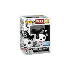 Funko Pop! 101 Dálmatas Figura de Vinilo Patch como Pirata