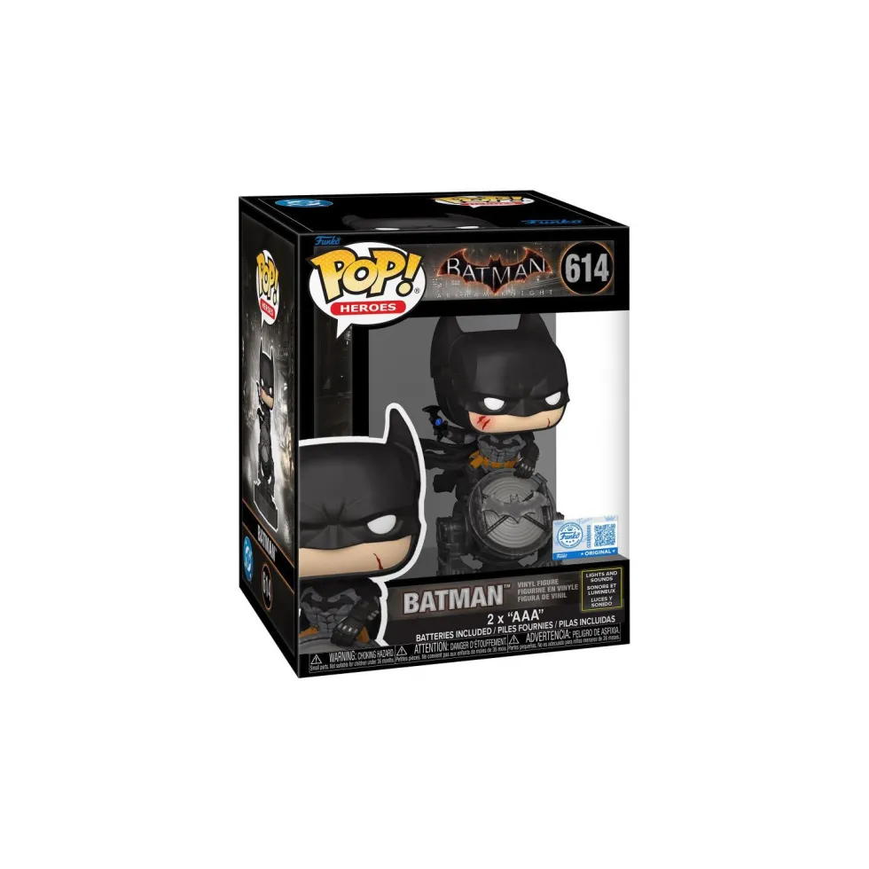 Funko Pop! Heroes Batman Figura de Vinilo Batman con Luces y Sonido