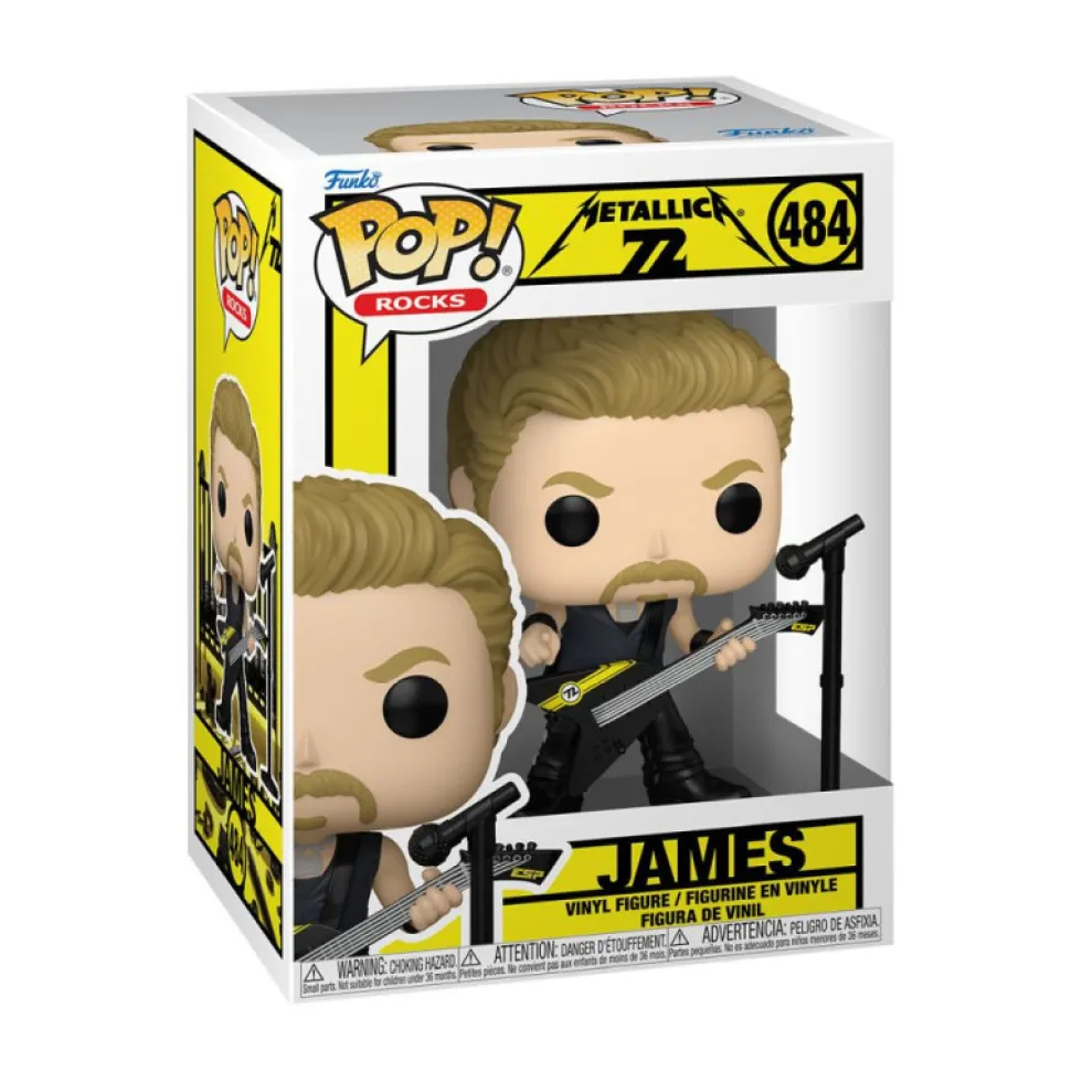 Funko Pop! Rocks Metallica Figura de Vinilo James