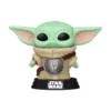 Funko Pop! Star Wars Figura de Vinilo Grogu con Armadura de Pecho Mudhorn
