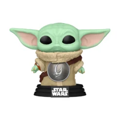 Funko Pop! Star Wars Figura de Vinilo Grogu con Armadura de Pecho Mudhorn