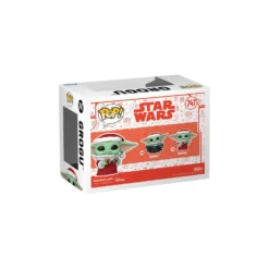 Funko Pop! Star Wars Figura de Vinilo Grogu Edición Navideña