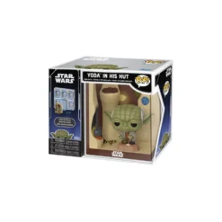 Funko Pop! Star Wars Figura de Vinilo Yoda en su Cabaña