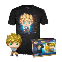 Funko Pop! & Tee Animation Dragon Ball Z Pack Figura Goku y Camiseta Talla XL