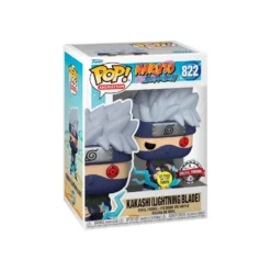 Funko Pop! & Tee Naruto Shippuden Pack Figura Kakashi Edición Especial Brilla en la Oscuridad con Camiseta Talla L