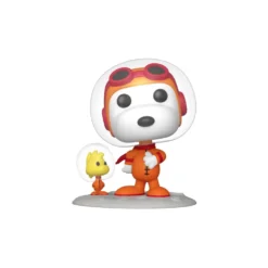 Funko Pop! Television Peanuts Figura de Vinilo Astronauta Snoopy y Woodstock