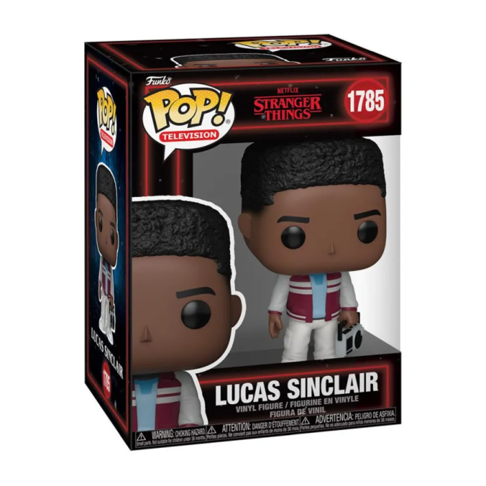 Funko Pop! Telvision Stranger Things Figura de Vinilo Lucas Sinclair