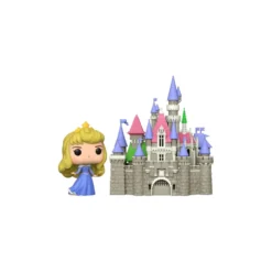 Funko Pop! Town Disney Princess Figura De Vinilo Aurora Con Castillo