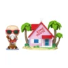 Funko Pop! Town Dragon Ball Figura de Vinilo Master Roshi at Kame House