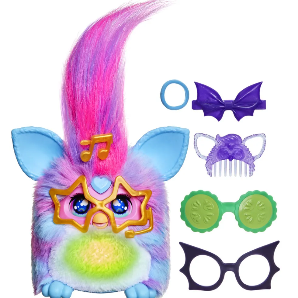 Furby Vibes Blue Razz Peluche Interactivo